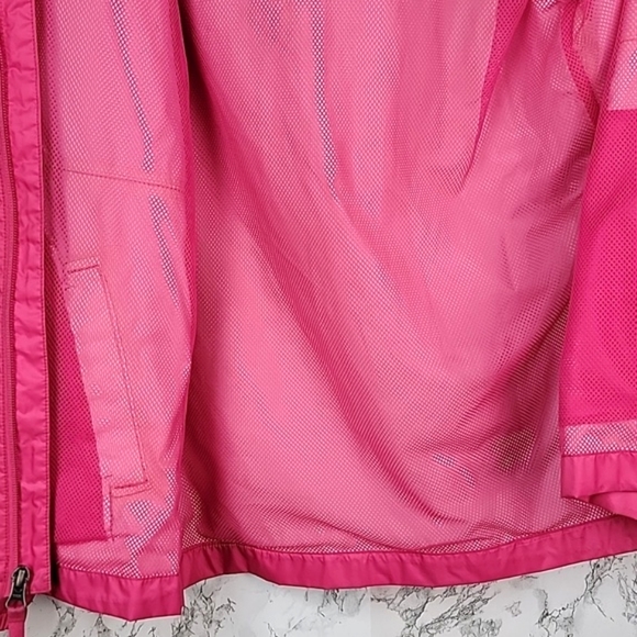 The Northface Girls Dryvent Hooded ZipUp Jacket Pink Size 14/16 Large - Picture 12 of 15